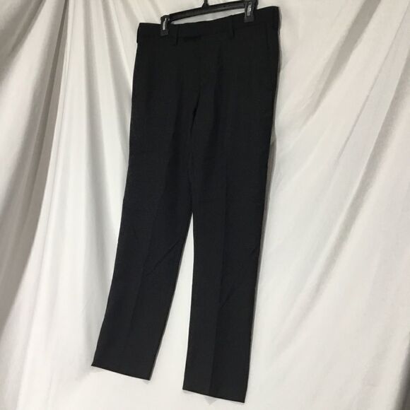 Louis Raphael Solid Stretch Slim Fit Pants (F14) - Picture 3 of 6